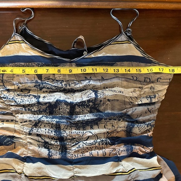 Pianura Studio | Navy Drop Waist Dress, Size M - Picture 11 of 13